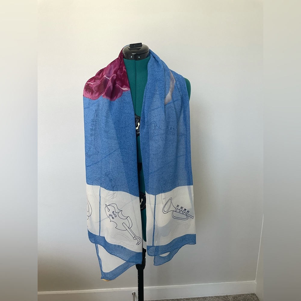 Bvlgari Silk Scarf